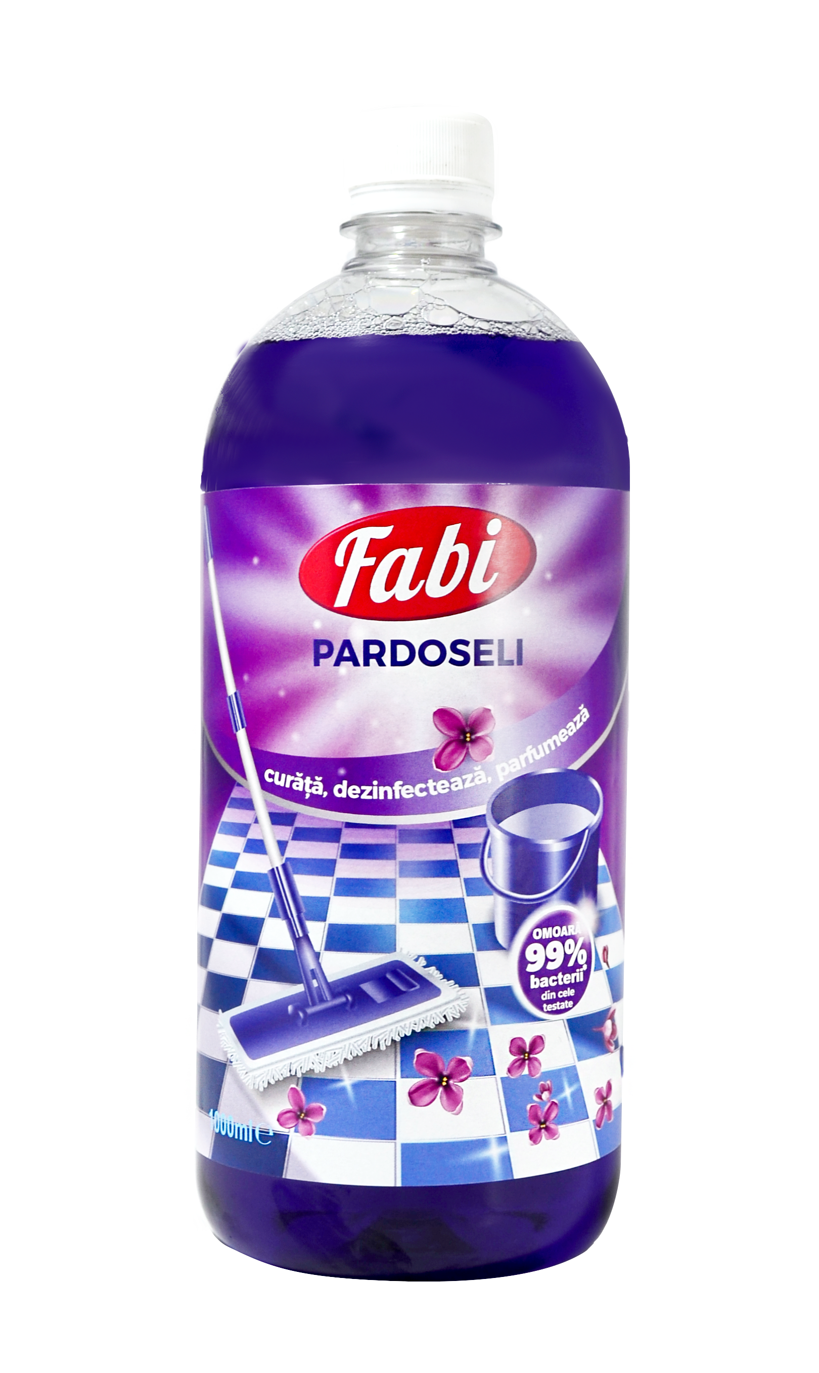 Detergent dezinfectant parfumat pentru pardoseli Fabi 1L Fabi imagine 2022 depozituldepapetarie.ro